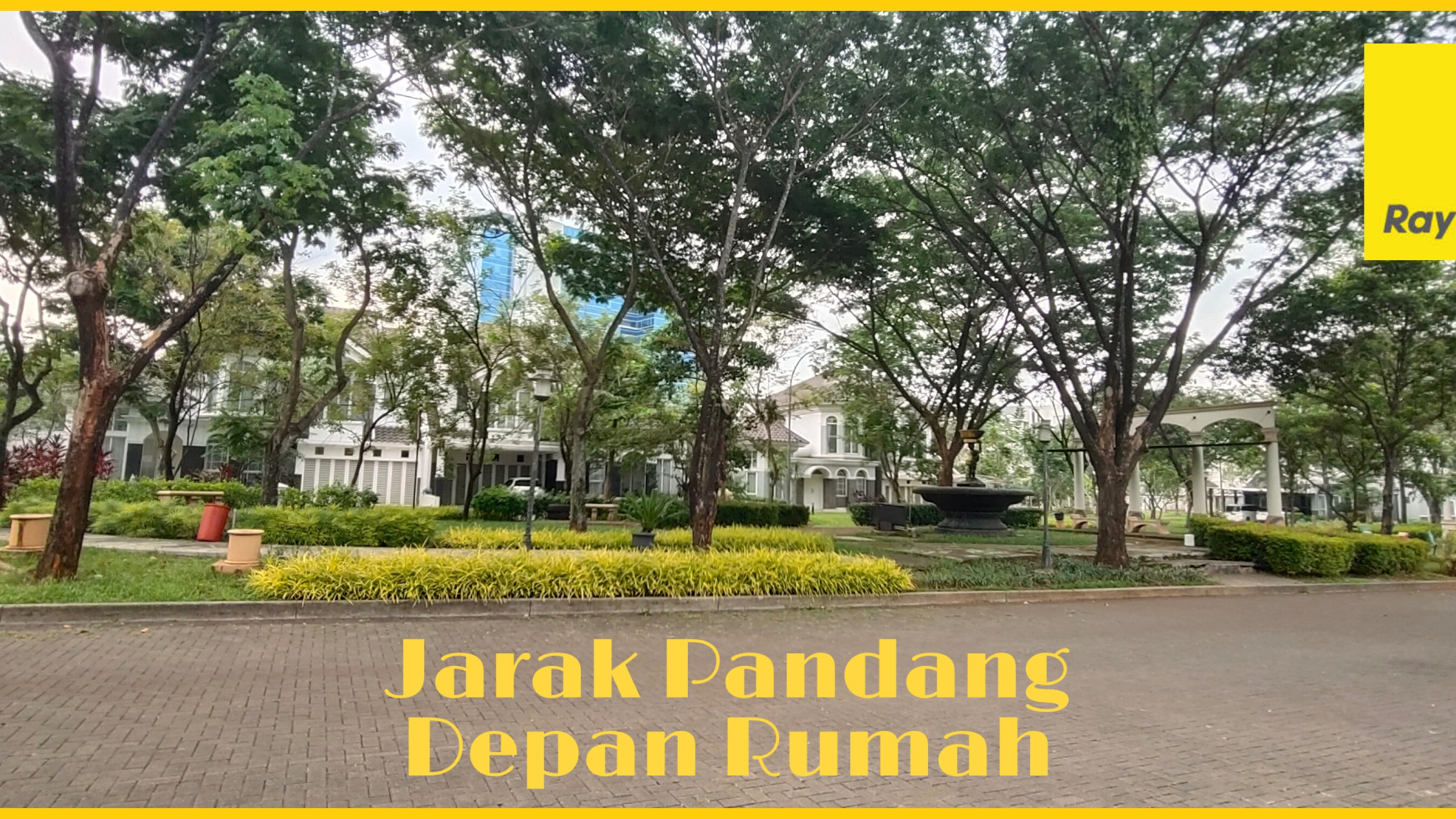 FORESTA ULTIMO BSD CITY - DEPAN TAMAN Lebar 18