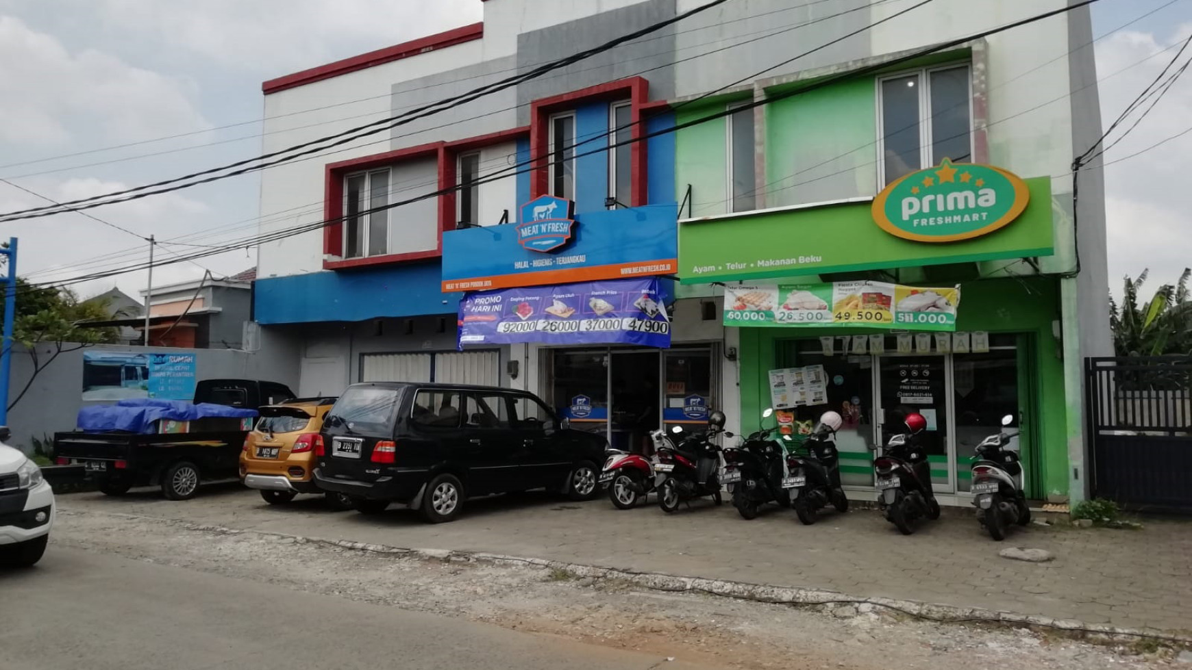 Ruko Siap Pakai dan Lokasi Strategis Pinggir Jalan Raya @Jl Raya Pondok Jaya, Pondok Aren