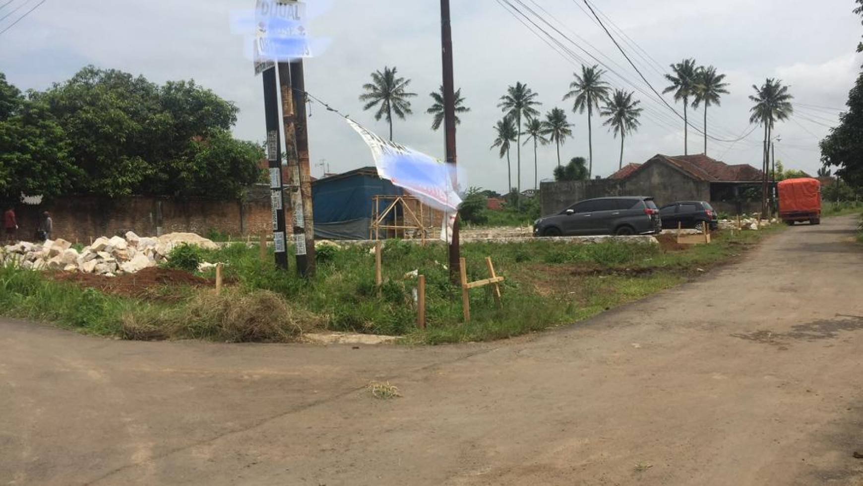 Tanah murah ( kavling ) di jalan Pulau Damar Waykandis Tanjungsenang Bandarlampung