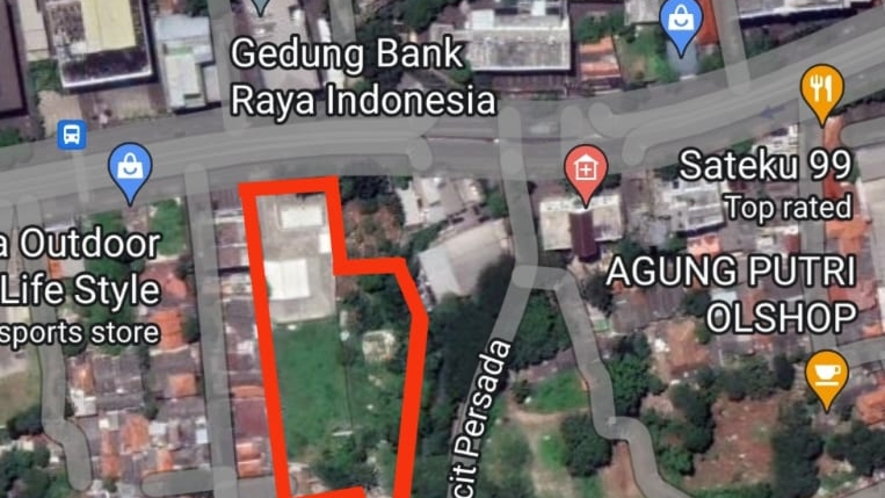 Tanah warung buncit raya 101