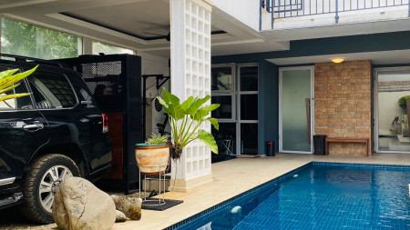 Rumah tropical design Ciater Raya Tangerang selatan