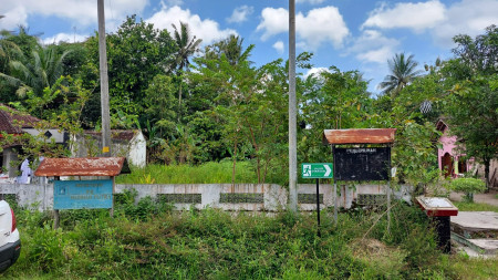 Tanah Seluas 1026 Meter persegi Dekat Jl wates Km 10 Bantul