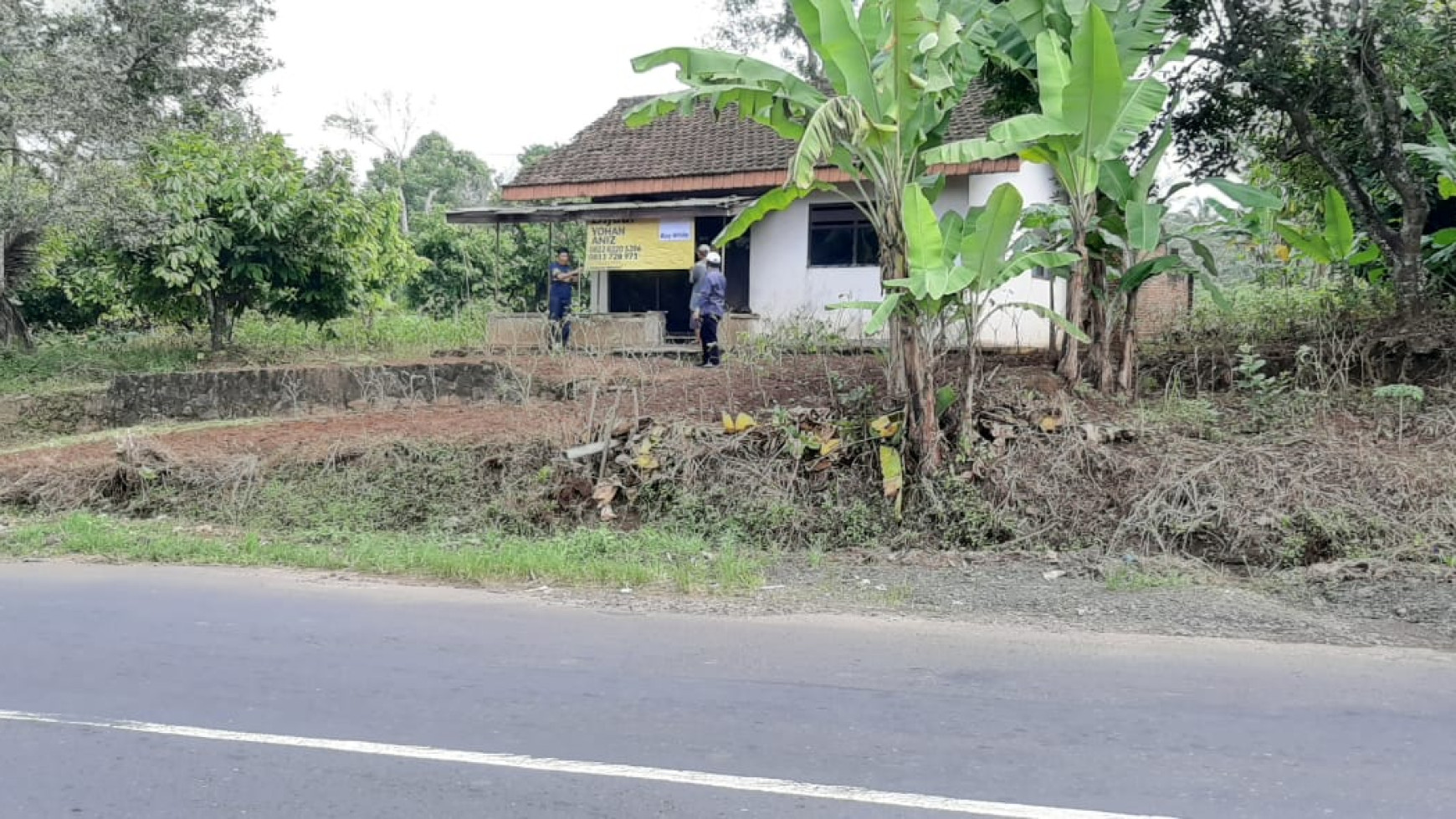 Dijual Tanah Pinggir Jalan Lintas Barat Gedong Tataan,Lampung Selatan