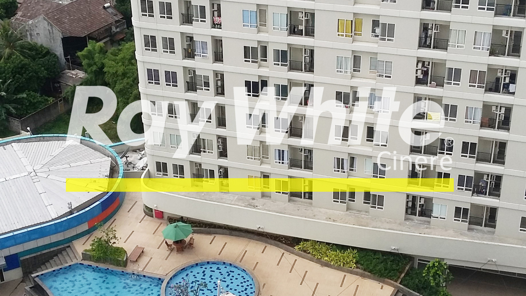 Apartemen dengan Fasilitas Mall tipe 2 BR