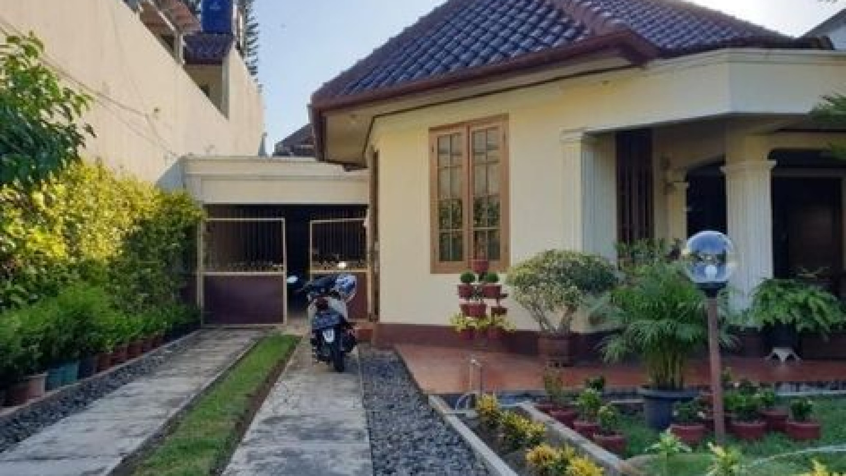 Rumah Ada Taman Sangat Asri Dan Cantik Di Menteng 