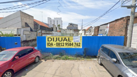 Tanah Bentuk Kotak Jl Merapi Wetan, Arjuna Surabaya, Luas 14x40m2