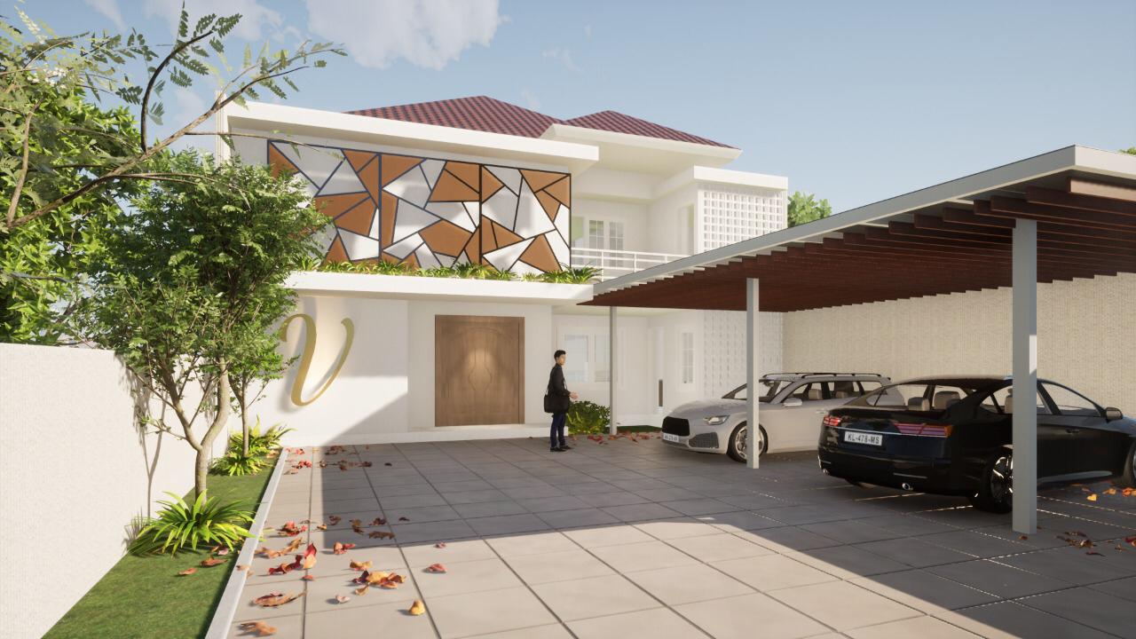Dijual Brand New Rumah Modern Tropis Dengan Swimming Pool di Cila
