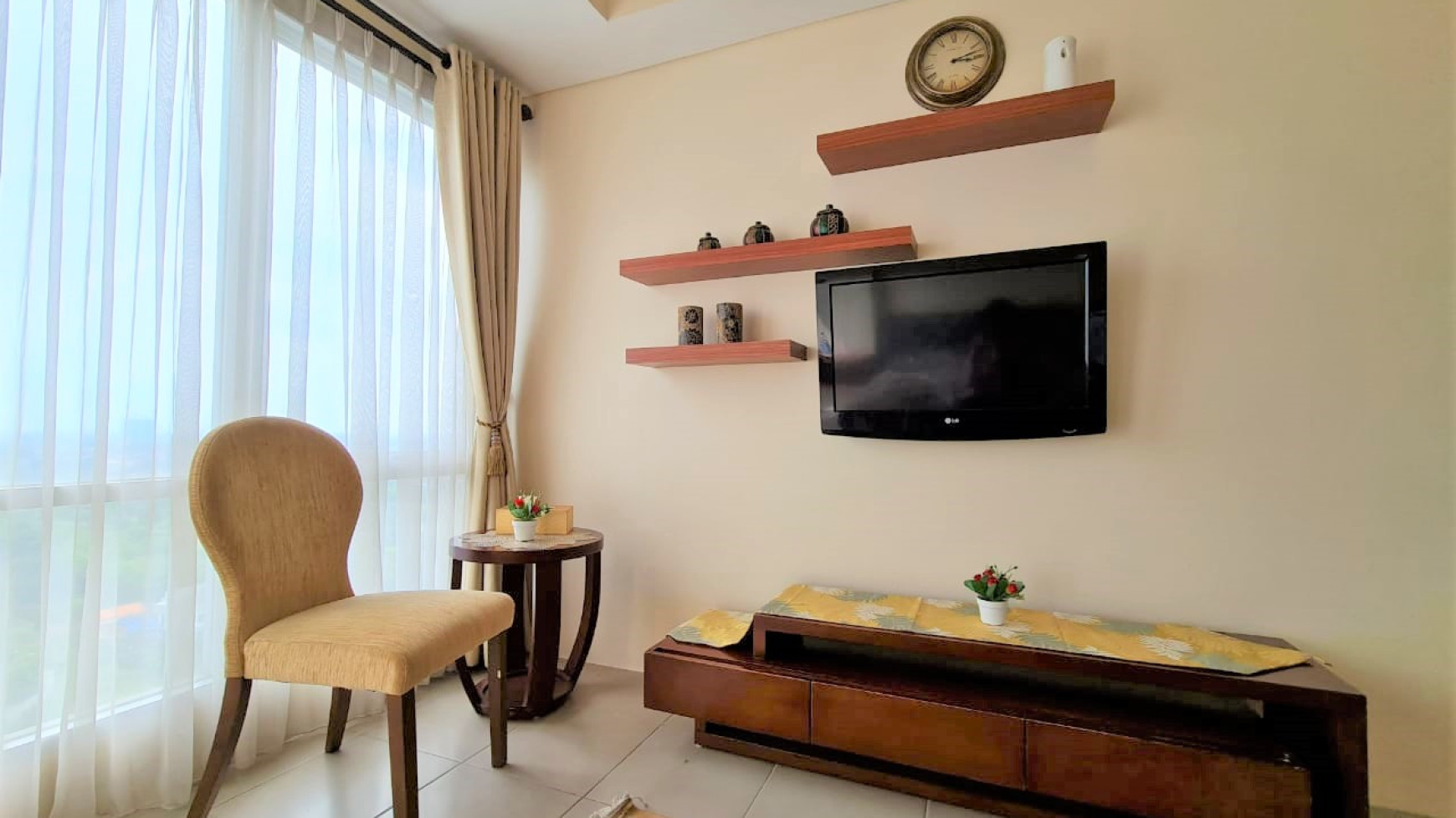 Apartemen Full Furnished Bintaro Residence.