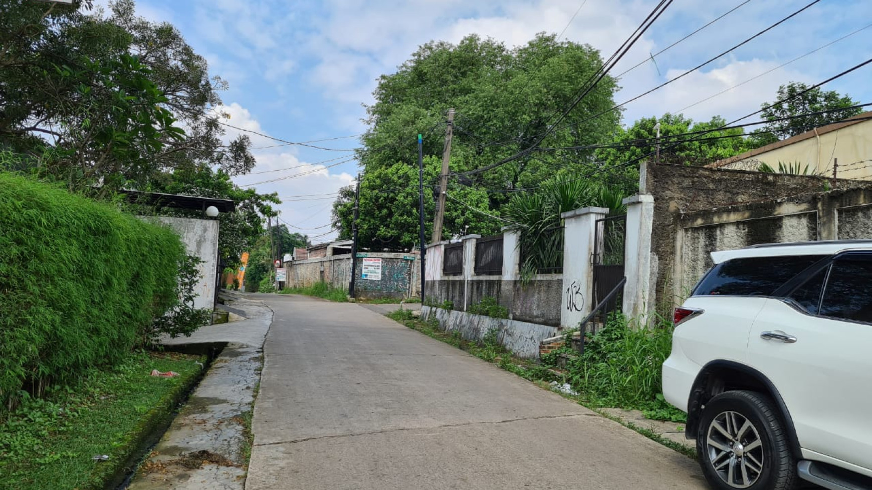 Tanah Siap Bangun Bentuk Persegi di Pondok Cabe