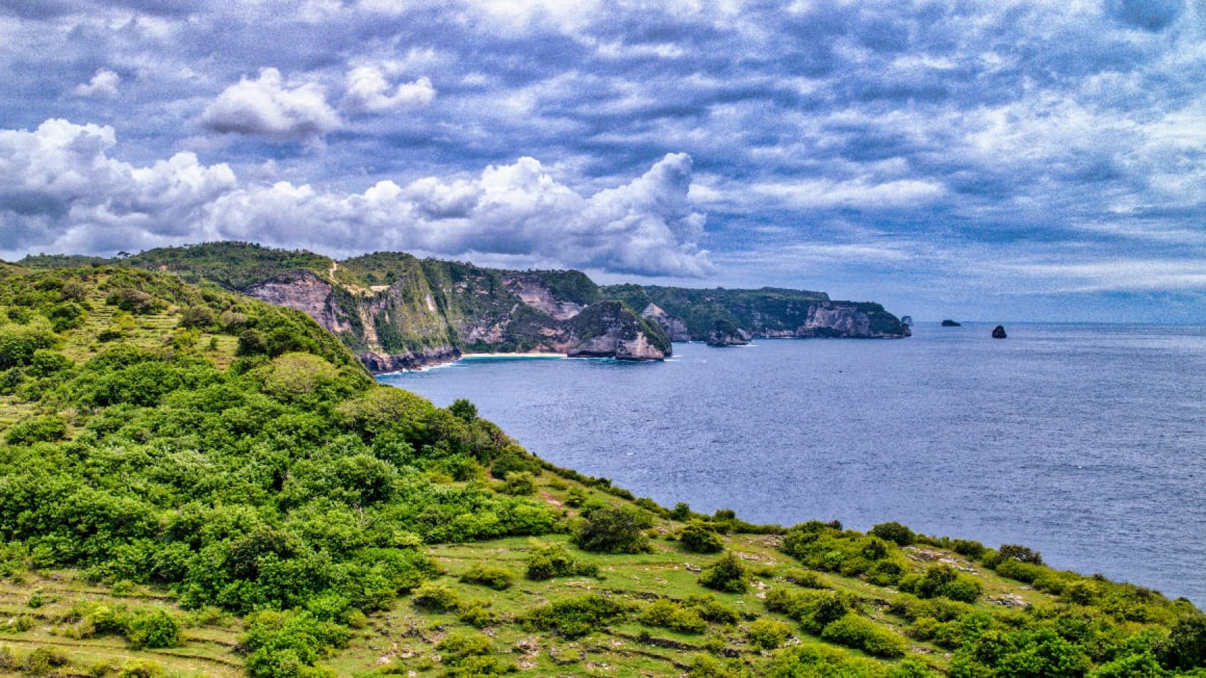 Nusa Penida Bali, Kelingking Beach View Los Tebing