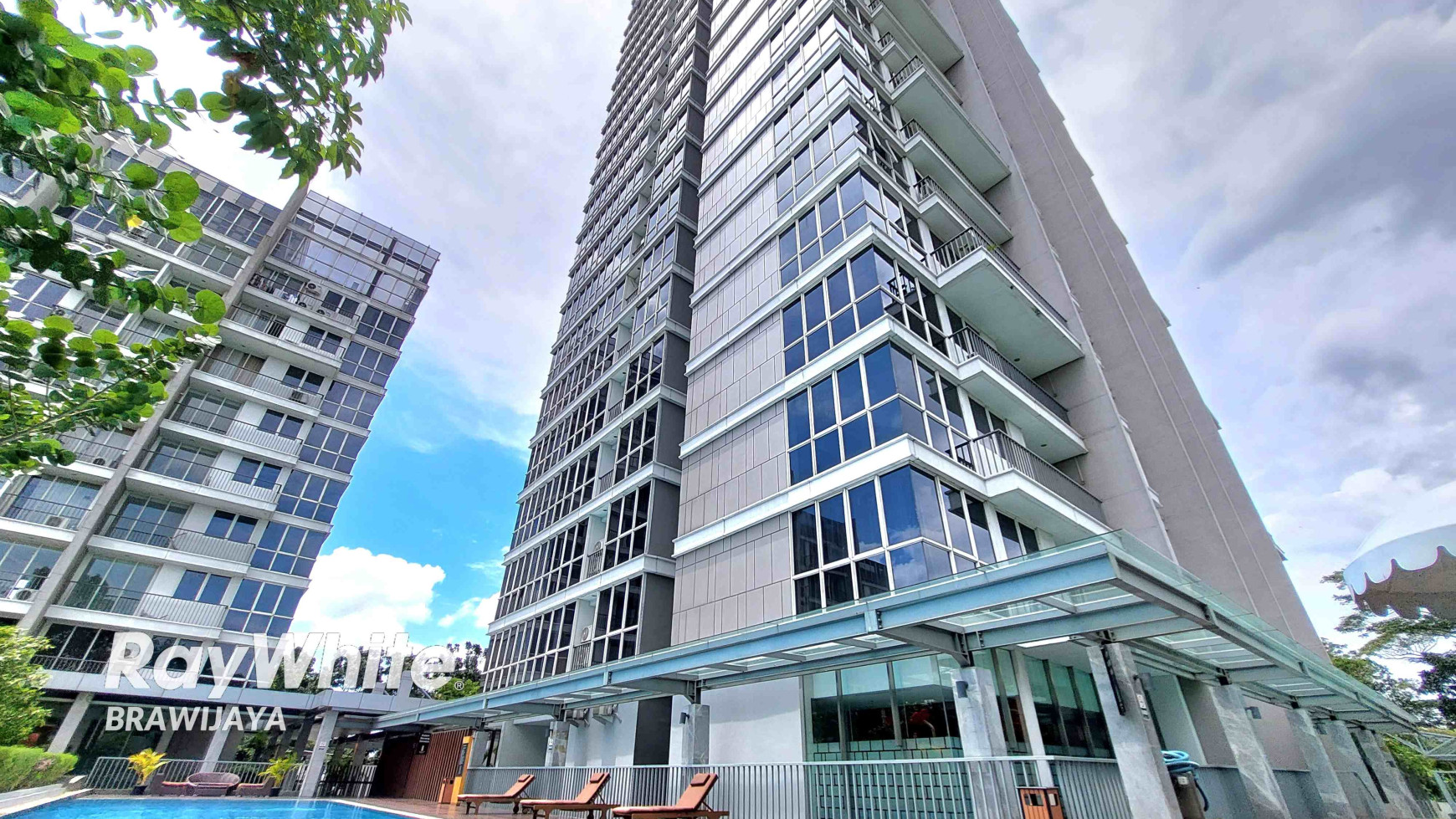 APARTEMEN LEXINGTON, TOWER 1, LANTAI 20, 2 BEDROOMS, FURNISHED, CITY VIEW