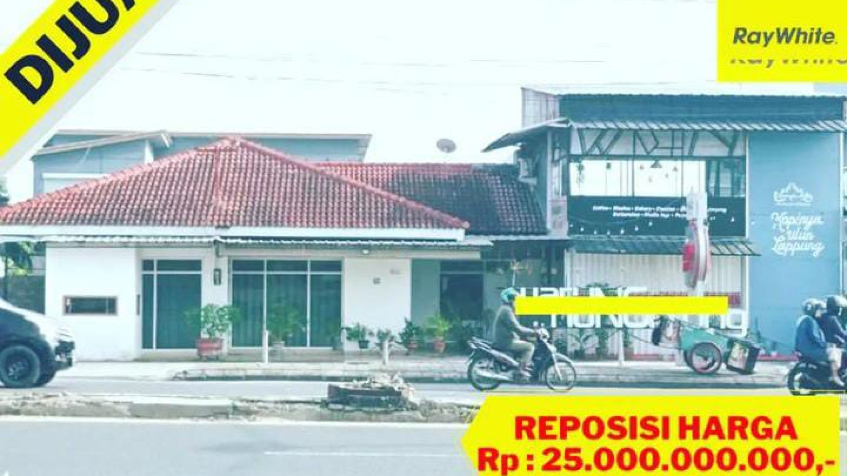 Dijual Cepat Rumah Cafe