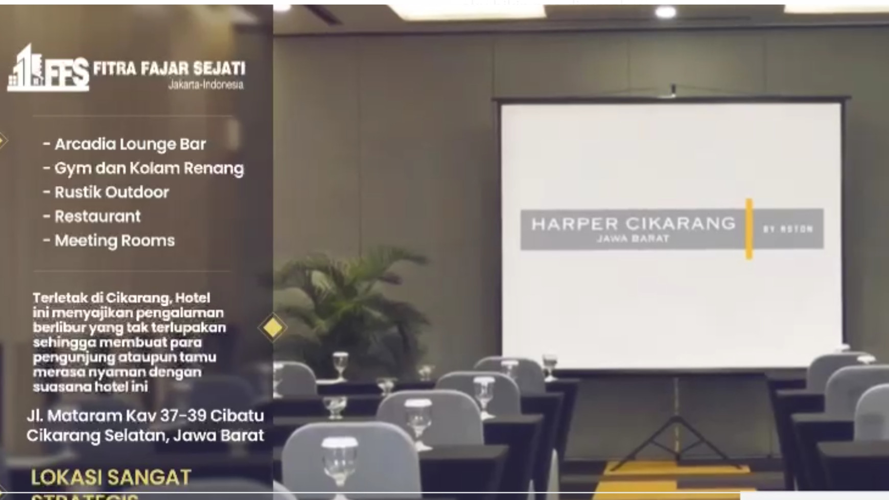 JUAL HOTEL HARPER Lokasi Sangat Strategis