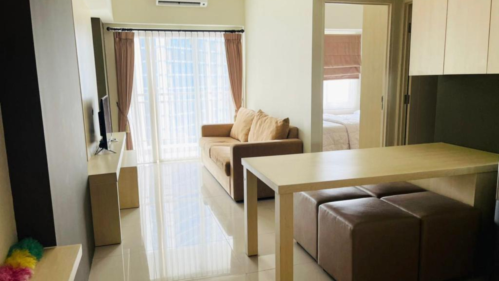 Dijual Apartemen Supermall Mansion Orchard 2 Bedroom Connecting Pakuwon Mall