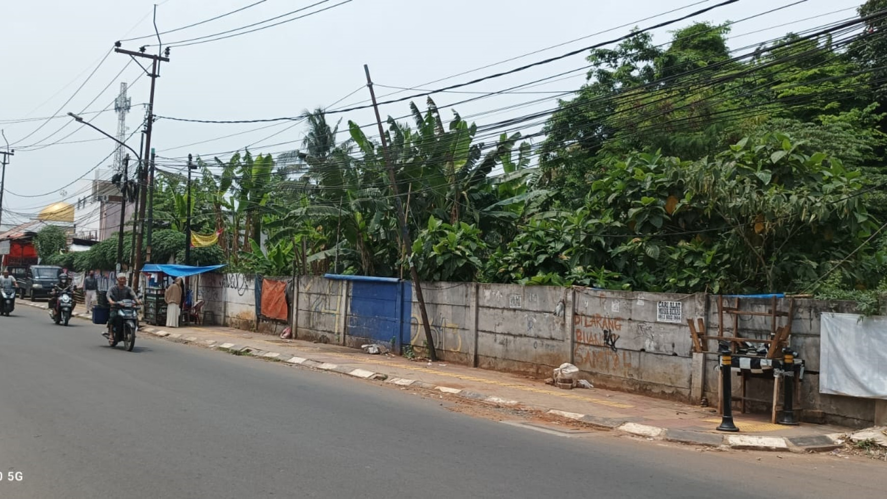 Kavling Pinggir Jalan raya siap bangun,Pondok Betung