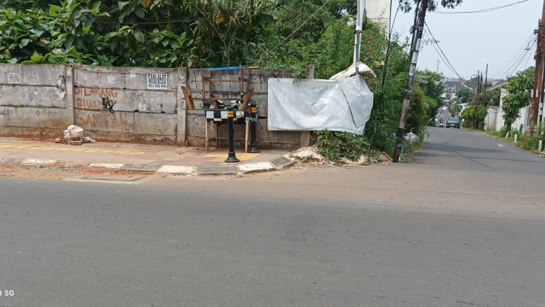 Kavling Pinggir Jalan raya siap bangun,Pondok Betung