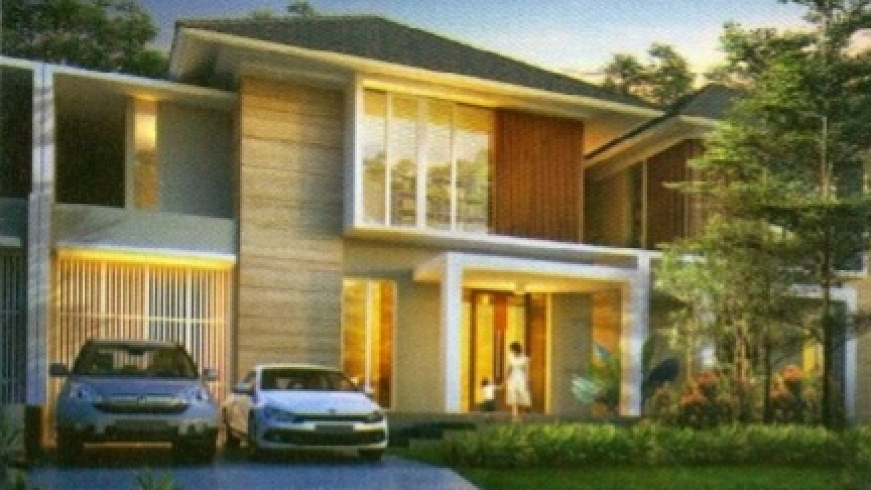 Dijual Rumah Raya Grand Eastwood Citraland Surabaya - TerLUAS - GARASI CARPORT 3 mobil + Pagar