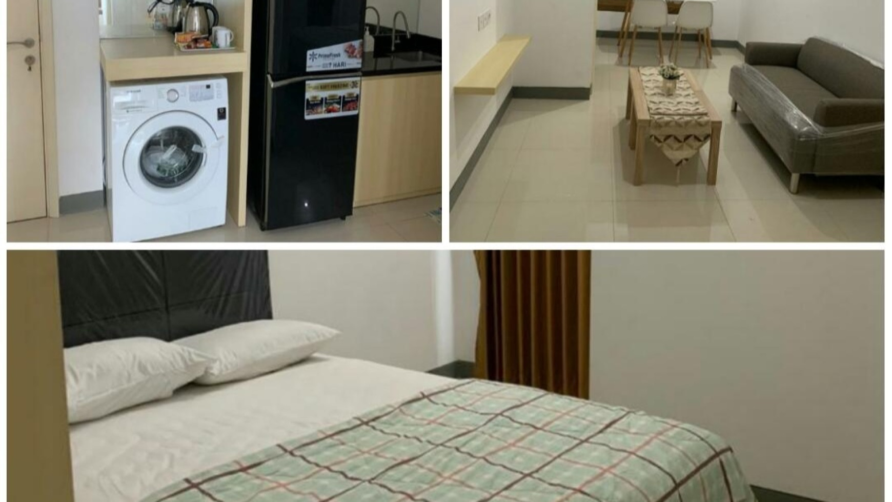 Disewakan Apartemen Anderson 3 Bedroom Full Furnished Modern - akses Pakuwon Mall, PTC, Supermall