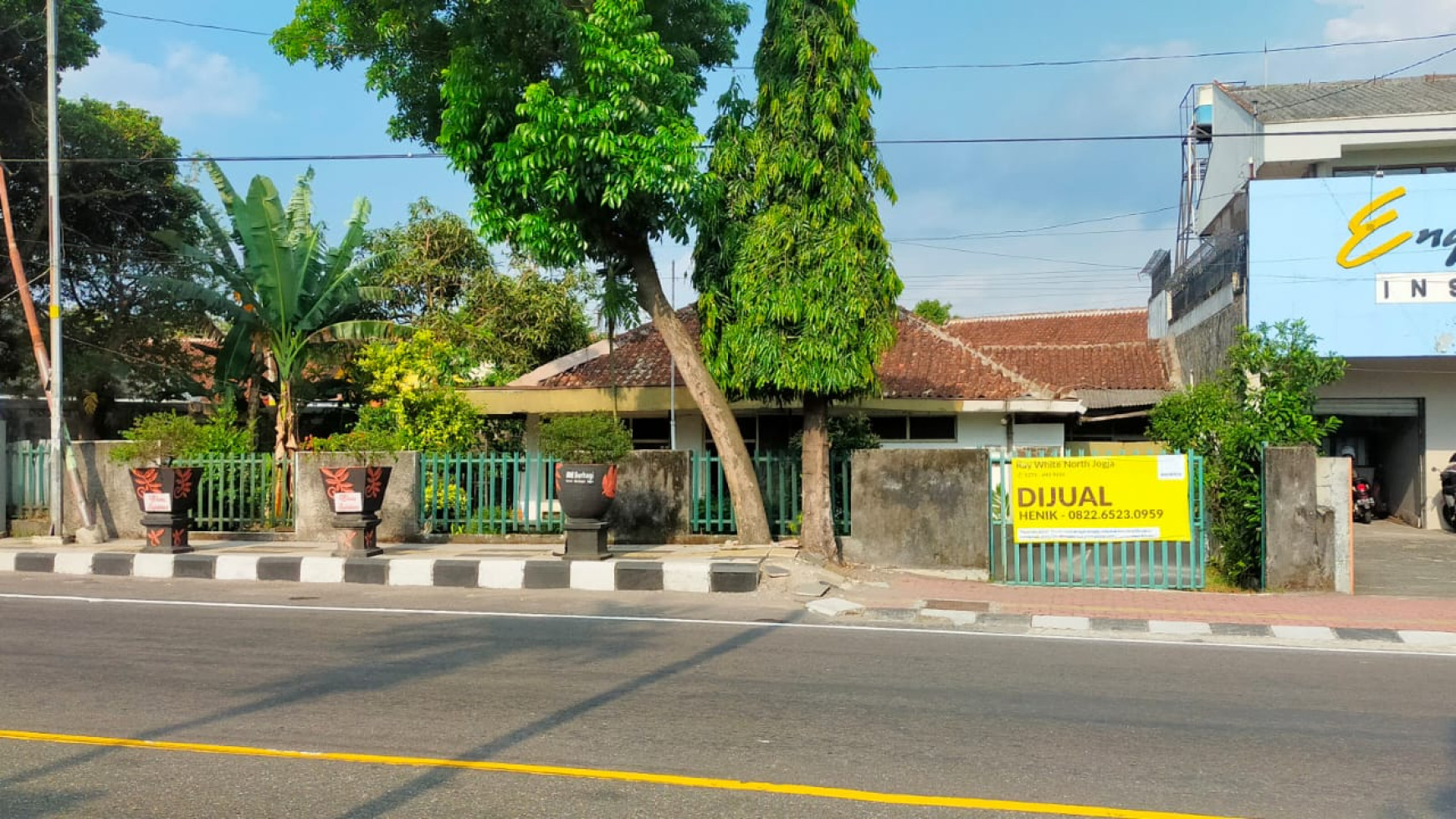 TANAH + BANGUNAN RUMAH DI MAGELANG UTARA