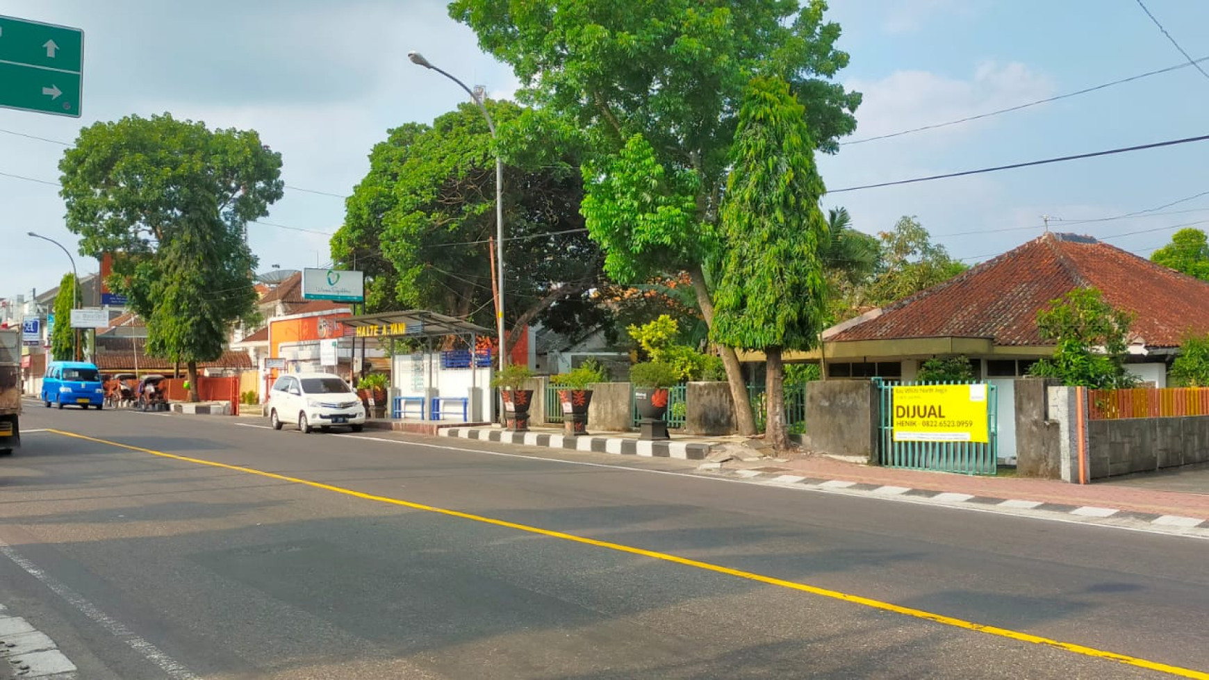 TANAH + BANGUNAN RUMAH DI MAGELANG UTARA