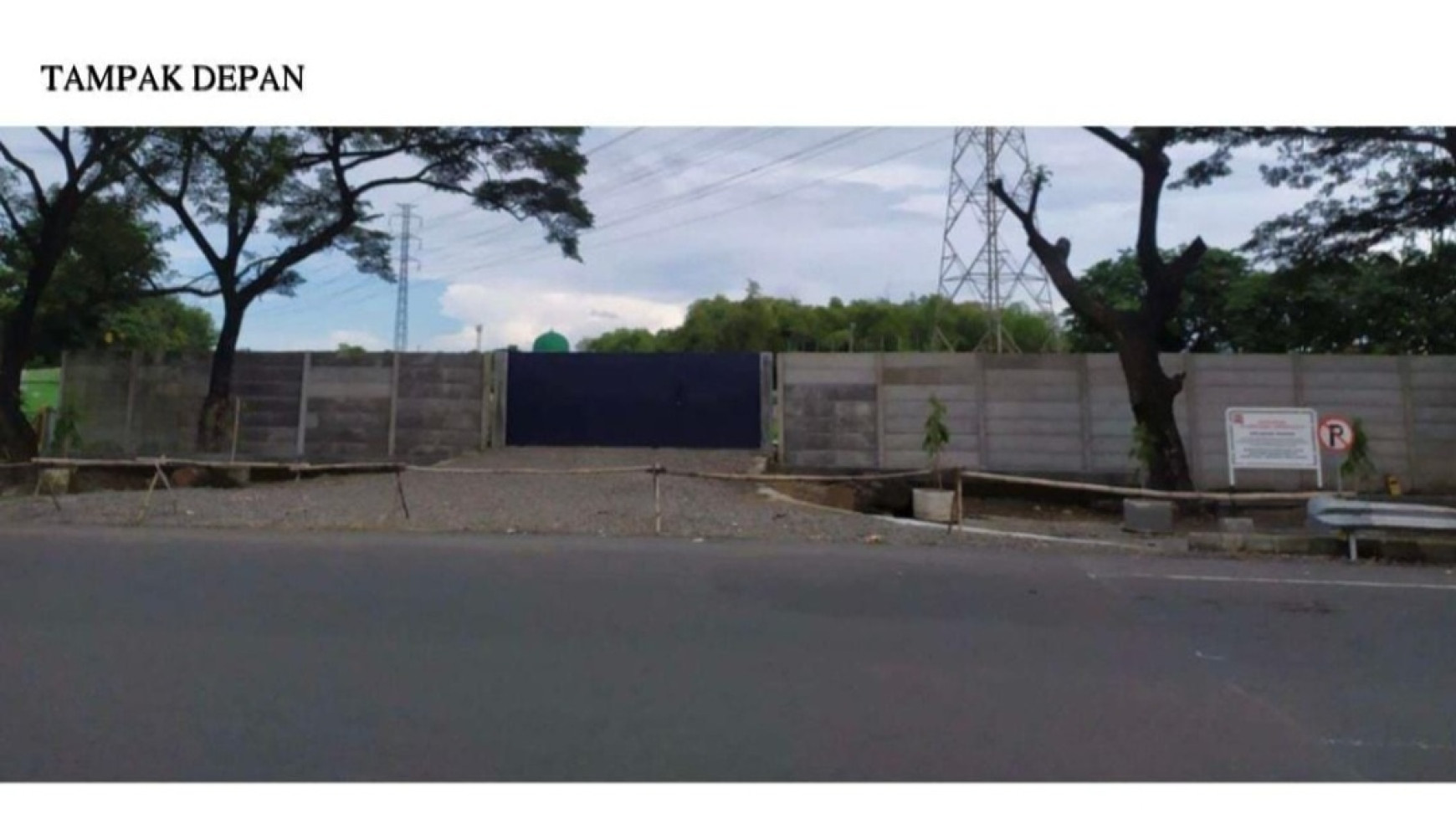 Dijual / Disewakan Tanah Kavling Luas 7032 m2 - Jalan Raya Taman Bungurasih - Waru - Dekat CITO , Bundaran Waru