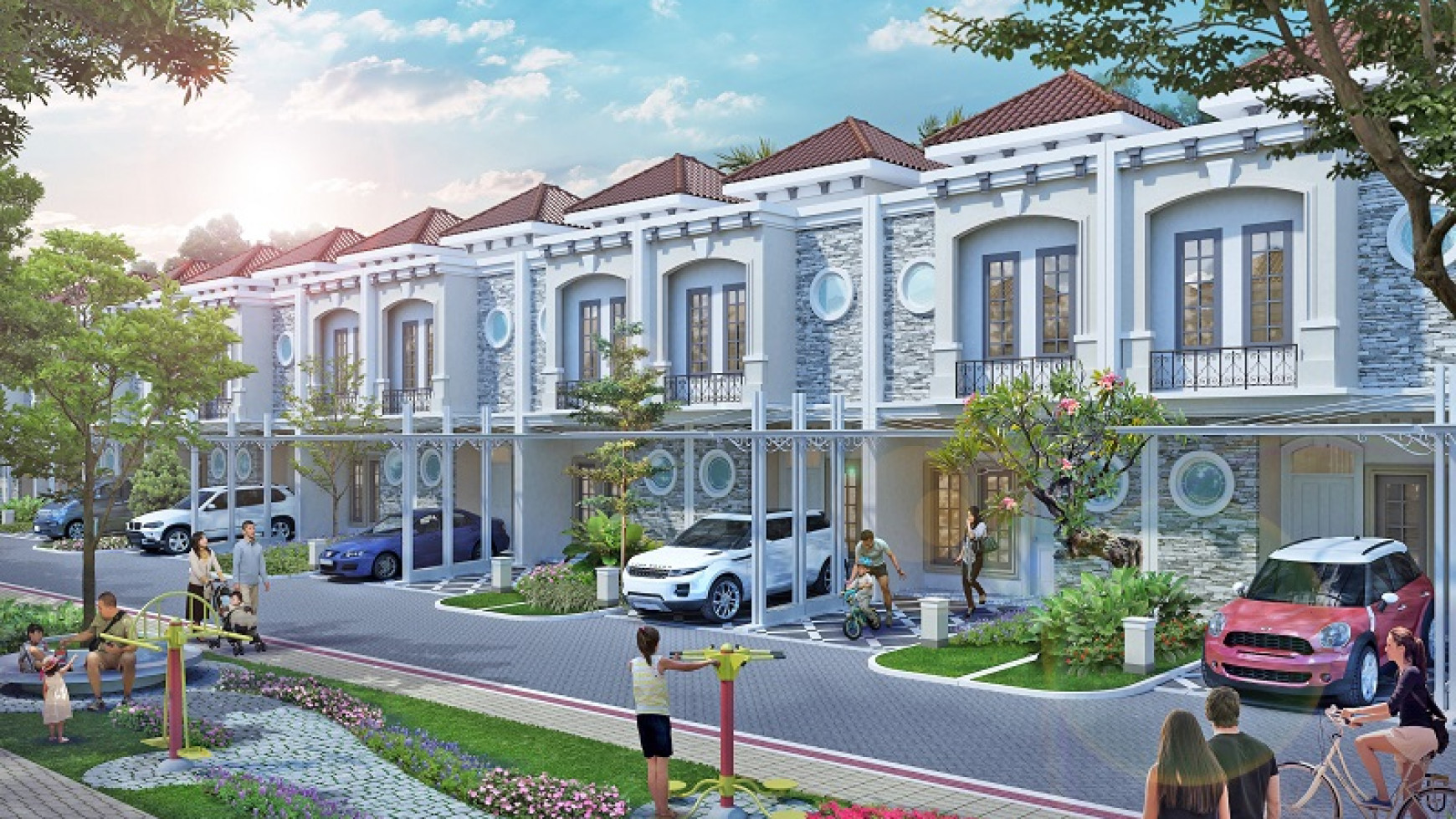 Sevilla Town house cluster terbaru dari Jababeka residence