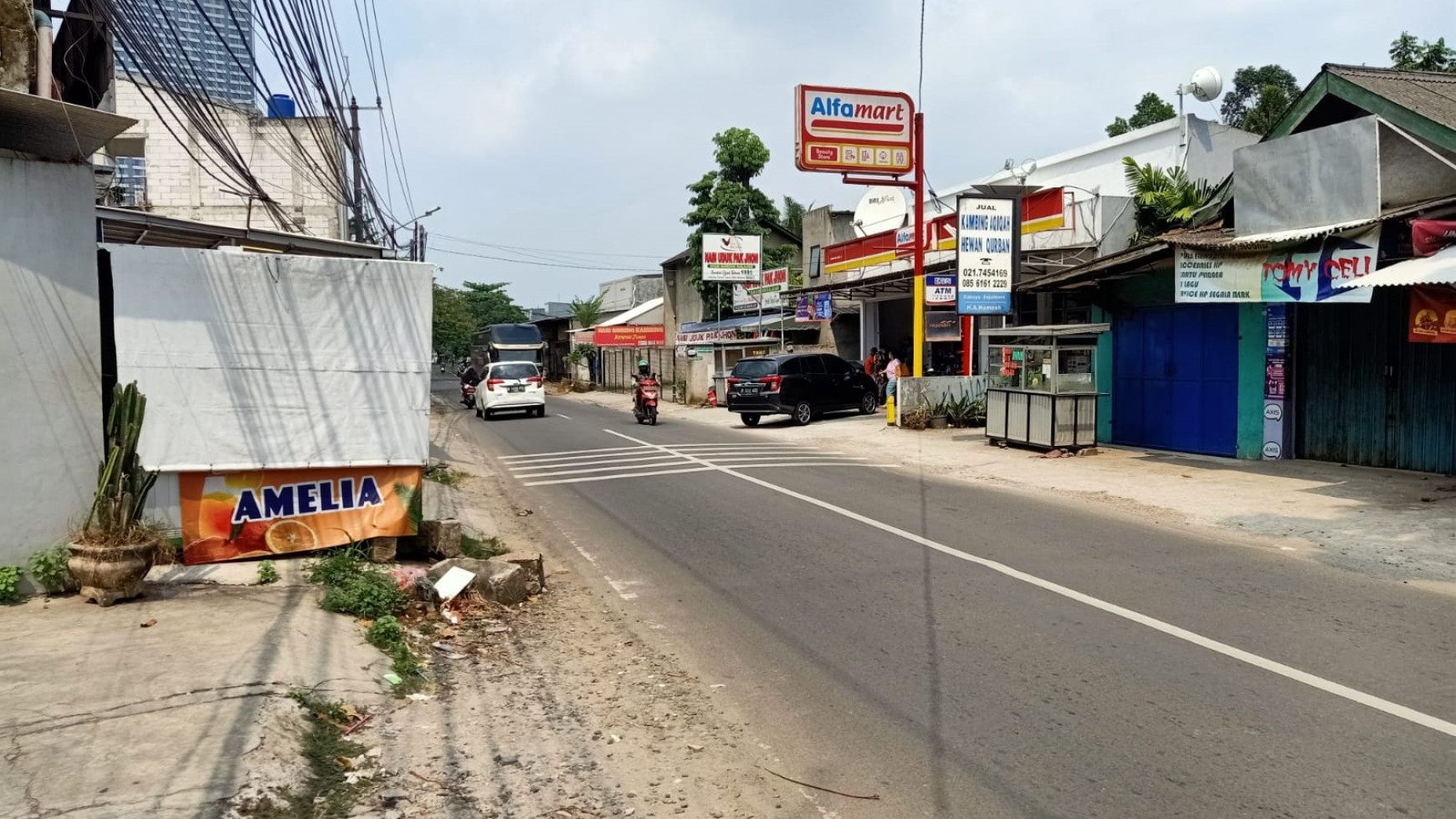 Ruang Usaha Pinggir Jalan Raya dekat Bintaro Jaya @Jl Jombang Raya