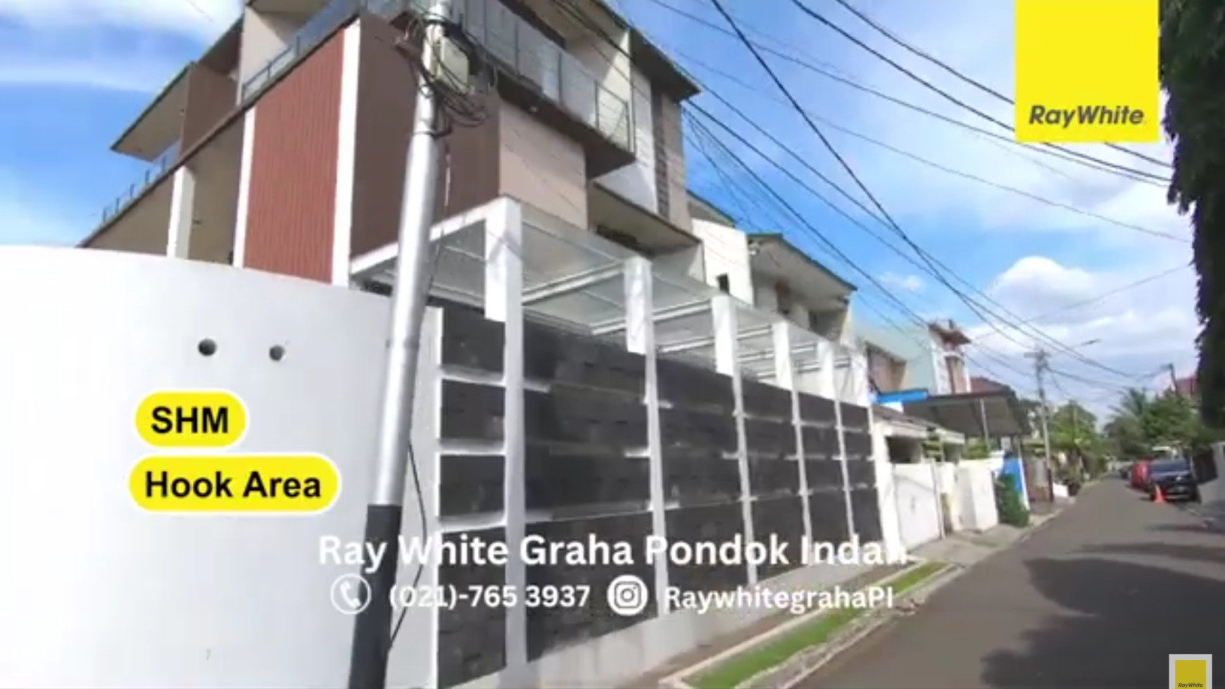 RUMAH MODERN LOKASI PONDOK INDAH 13.5 M ( nego )