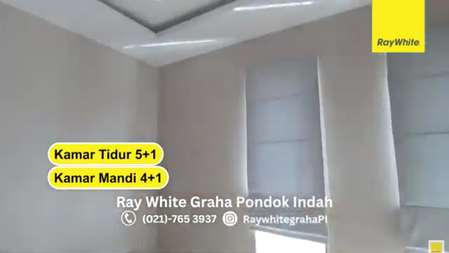 RUMAH MODERN LOKASI PONDOK INDAH 13.5 M ( nego )