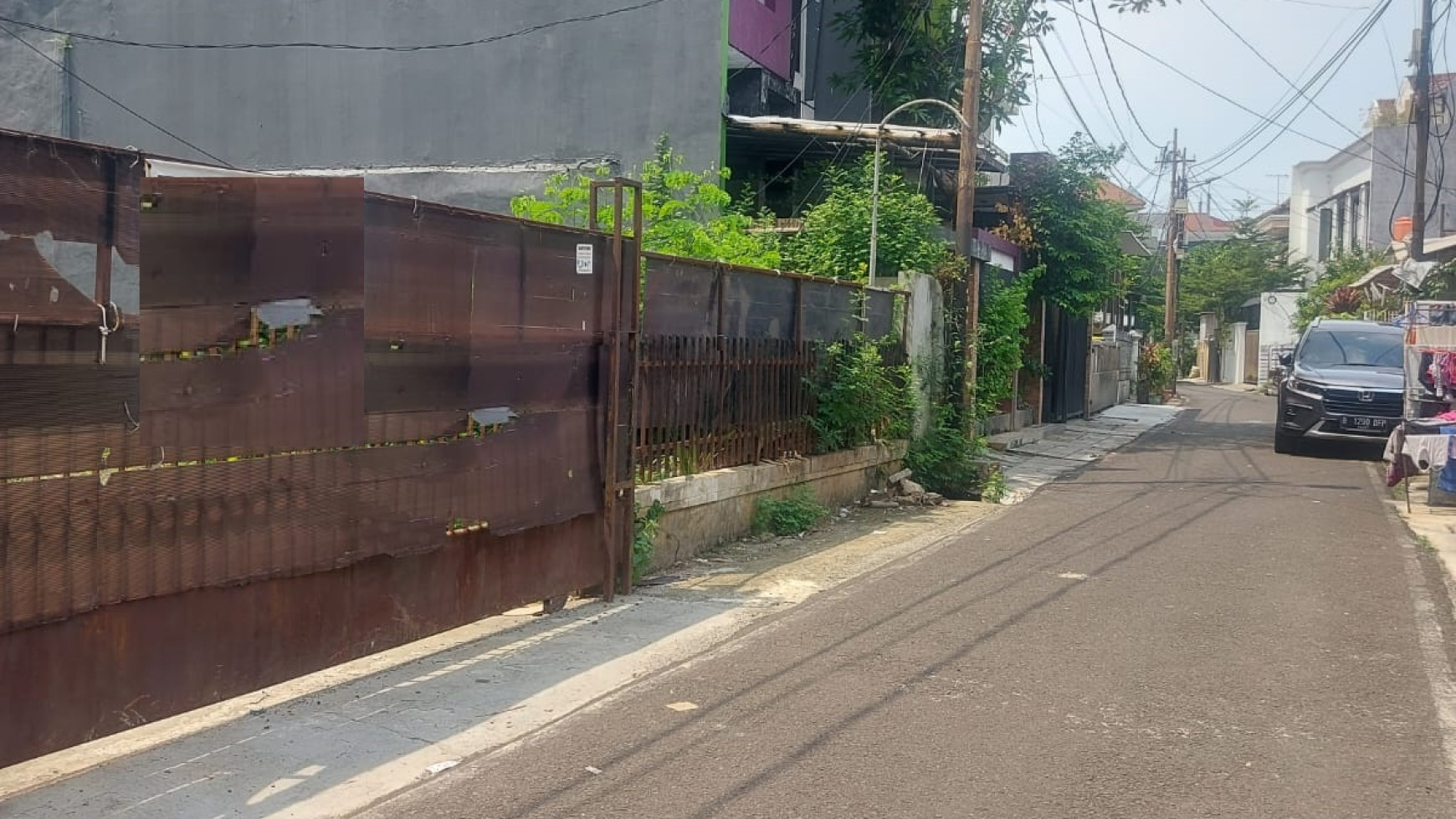 Tanah kavling siap bangun Blok A kebayoran baru