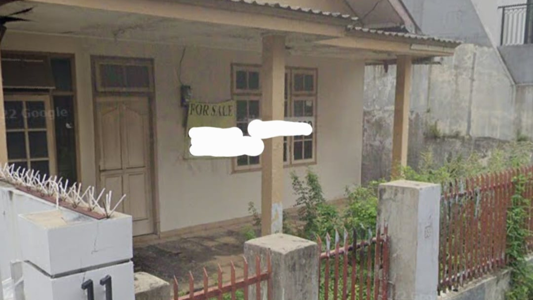 Dijual Rumah tua hitung tanah di Ciomas 