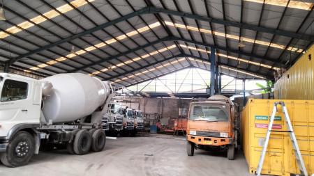 Jual Cepat Tanah dan Bangunan Workshop di Jl Raya Narogong-Cileungsi Bogor Jawa Barat