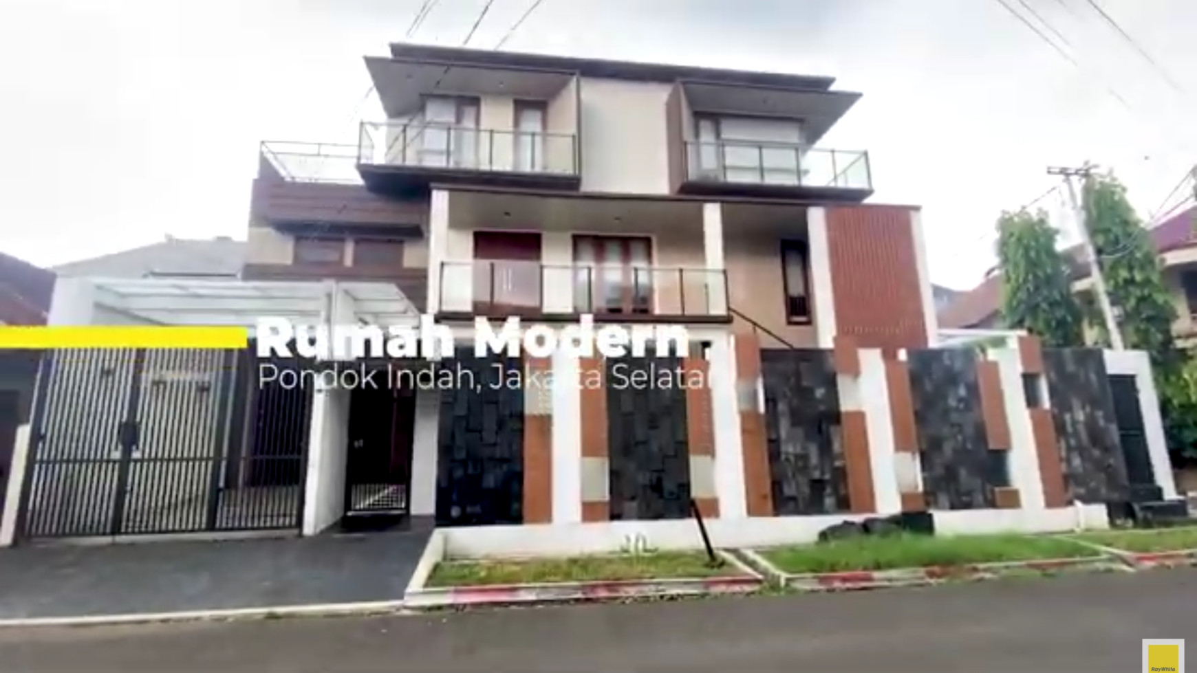 Rumah Modern Lokasi Alam Segar  Pondok Indah