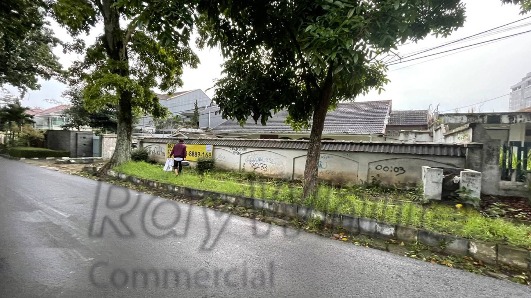 Rumah Tua Hitung Tanah Hegarmanah Bandung Luas 1944m Perumahan Elit