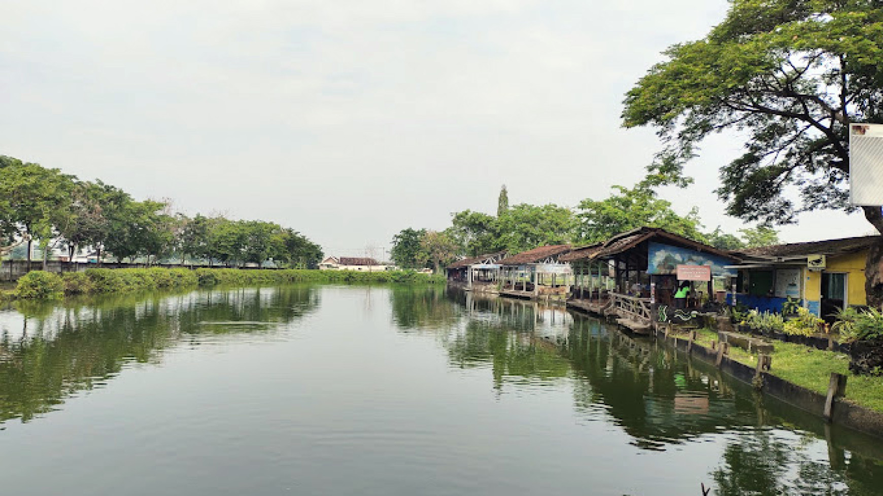 Tanah untuk Usaha Resto Wisata Air di Desa Kedungpeluk, Kec. Candi, Kedung Wonosari - Sidoarjo