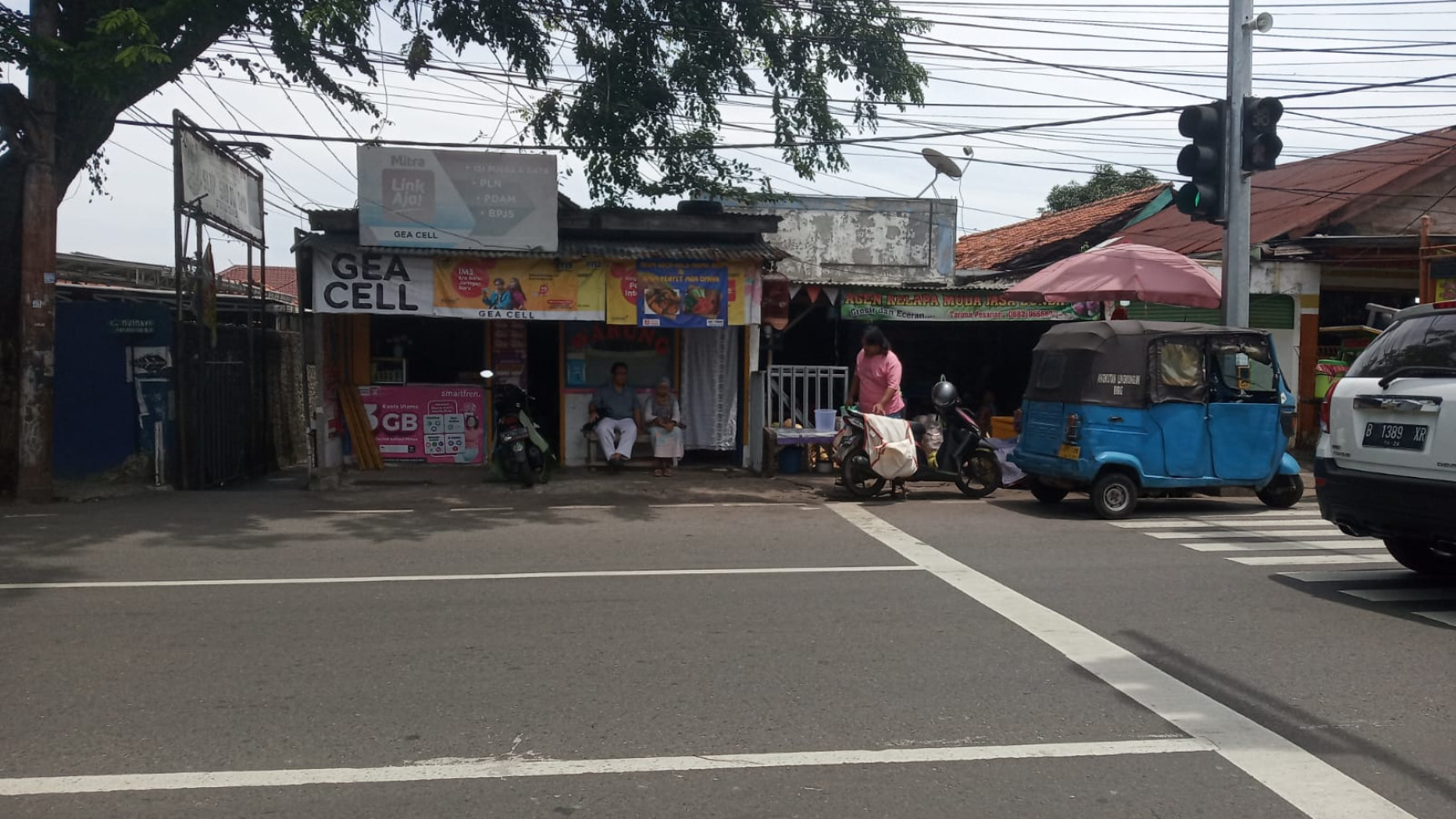 Dijual bangunan Hitung Tanah di Ciputat Raya 