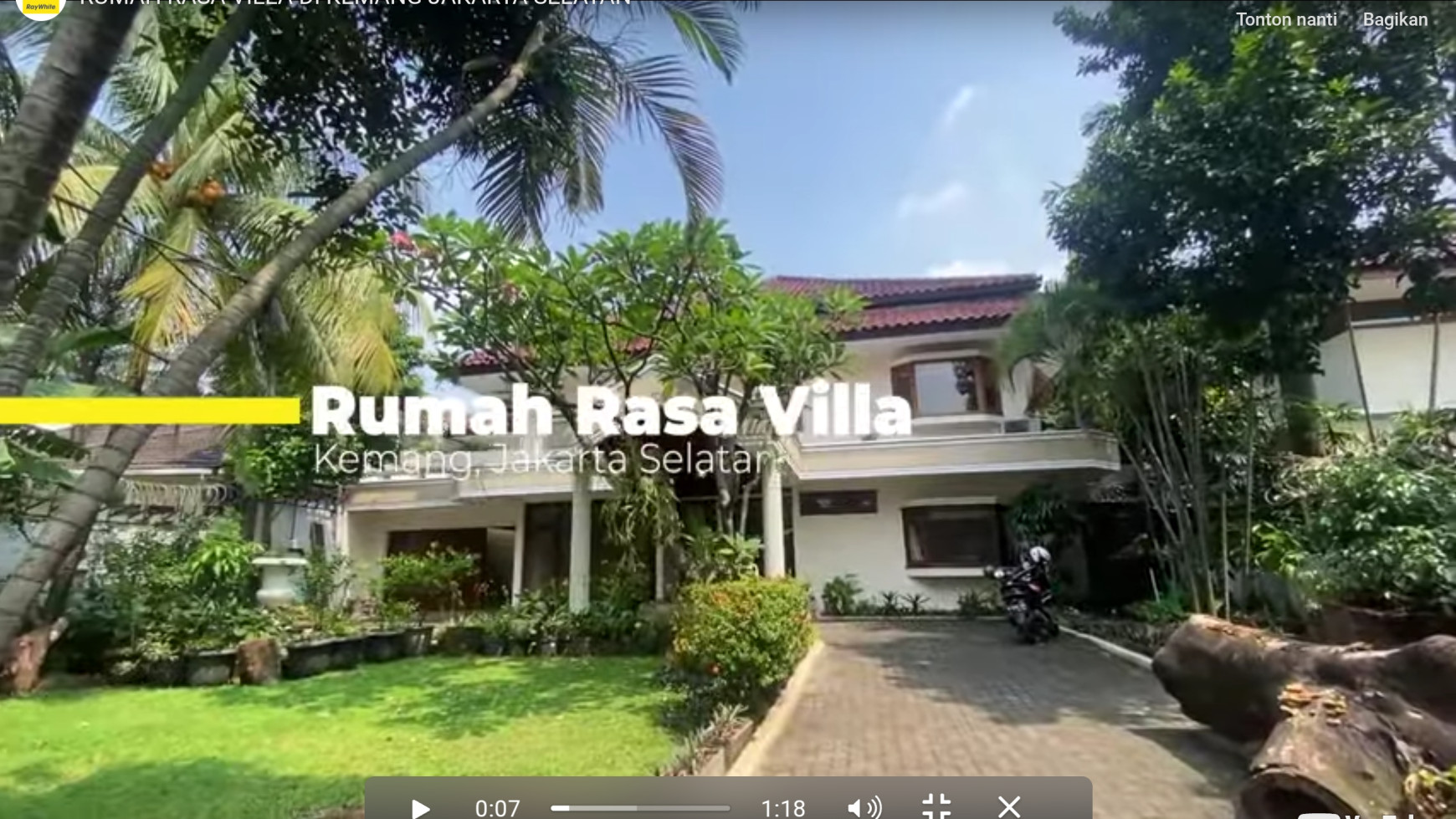 Sewa Rumah Asri dan Mewah Kemang 