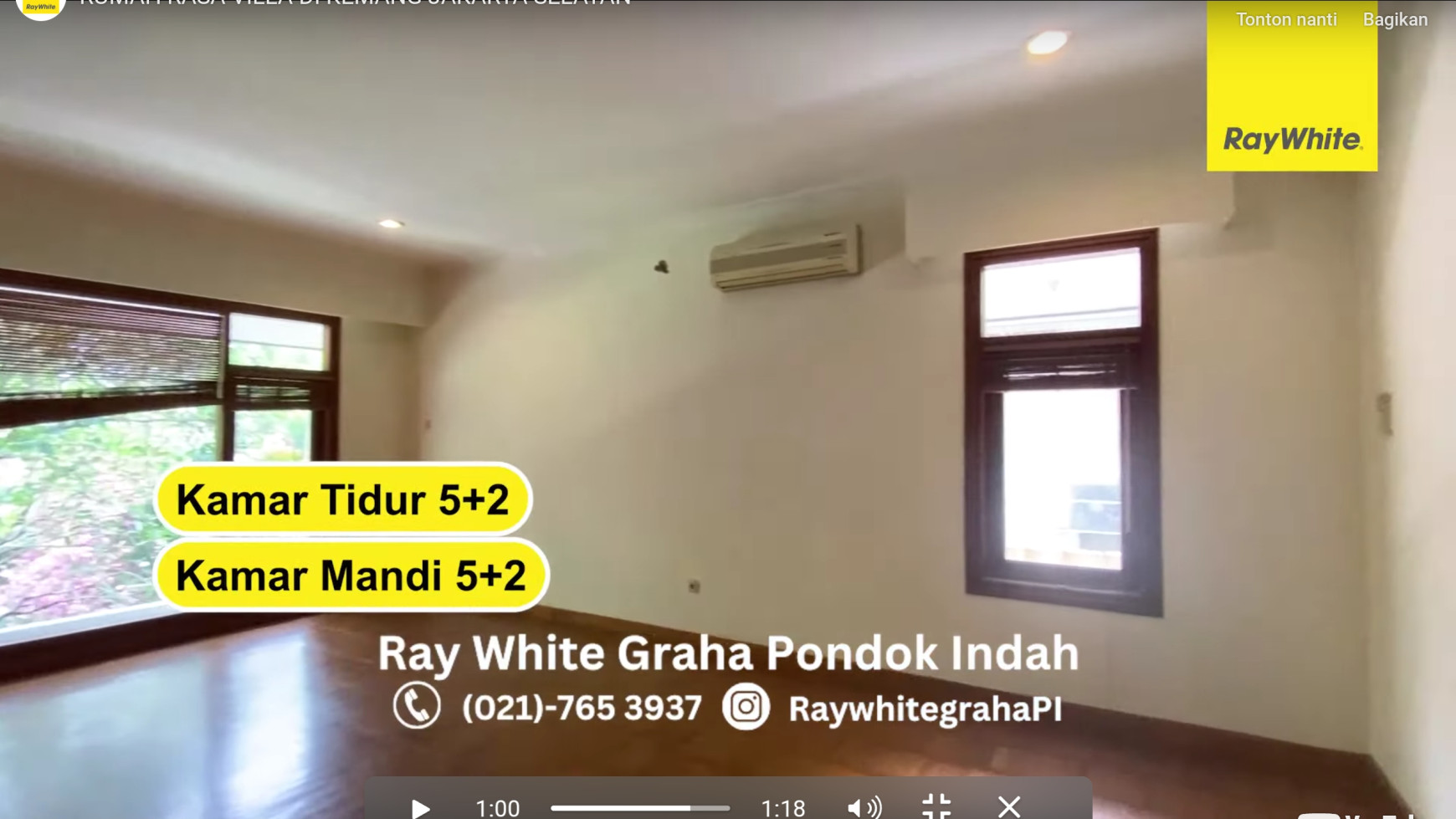 Sewa Rumah Asri dan Mewah Kemang 