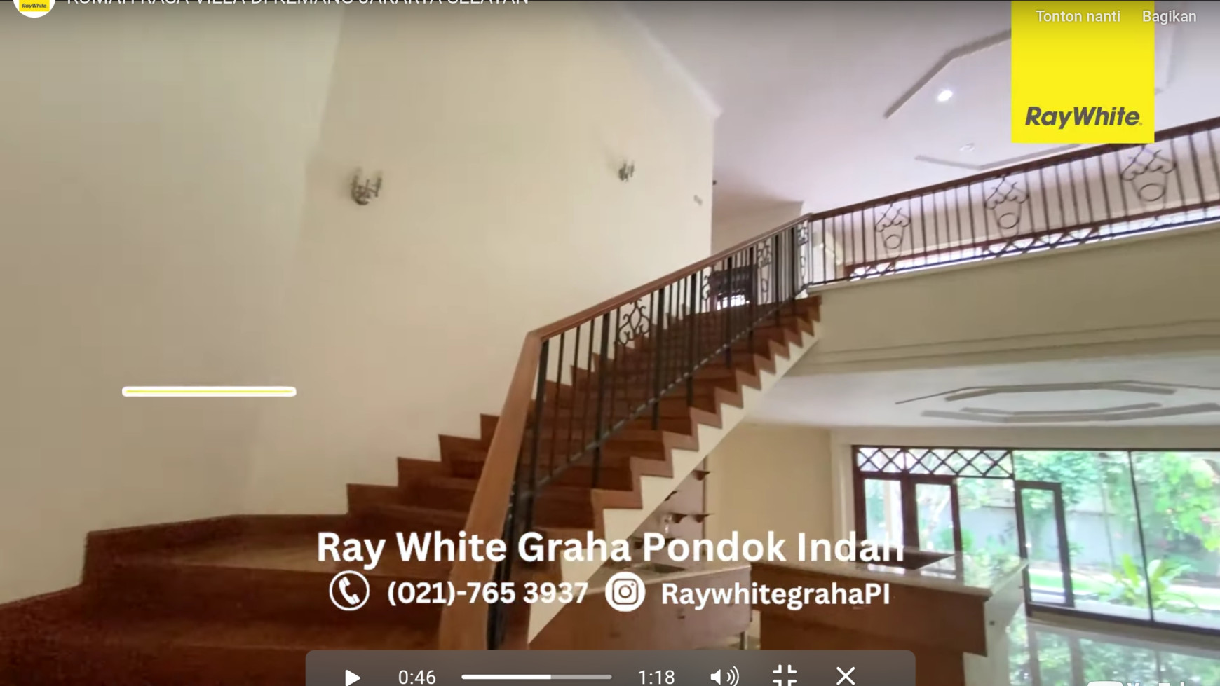 Sewa Rumah Asri dan Mewah Kemang 