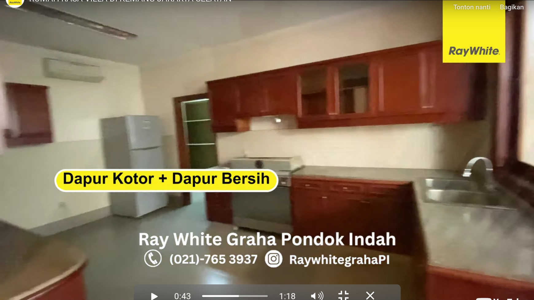 Sewa Rumah Asri dan Mewah Kemang 