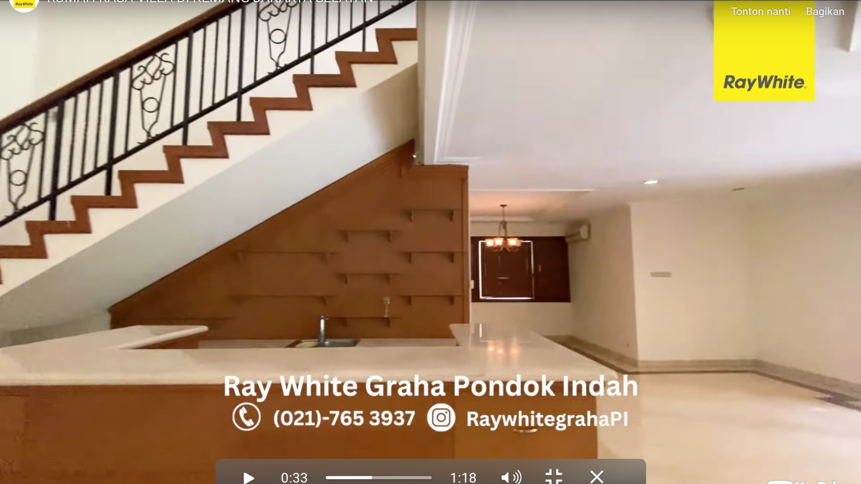 Sewa Rumah Asri dan Mewah Kemang 