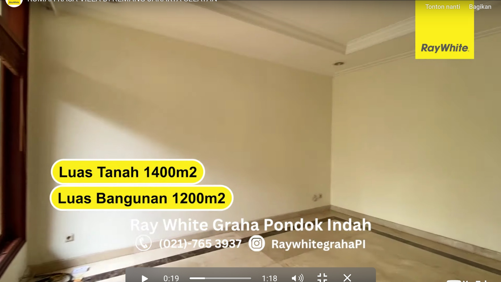 Sewa Rumah Asri dan Mewah Kemang 