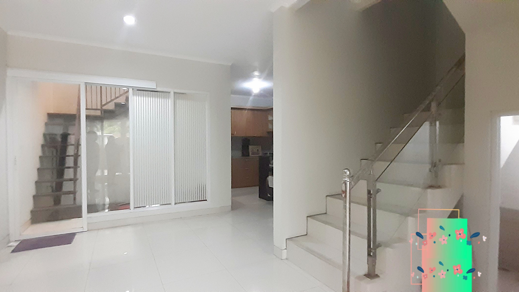 Rumah Cantiq Minimalis Luas 84m2 Harga 1,4M Nego di Bintaro, Hadap Kolam Renang, MURAH!!!