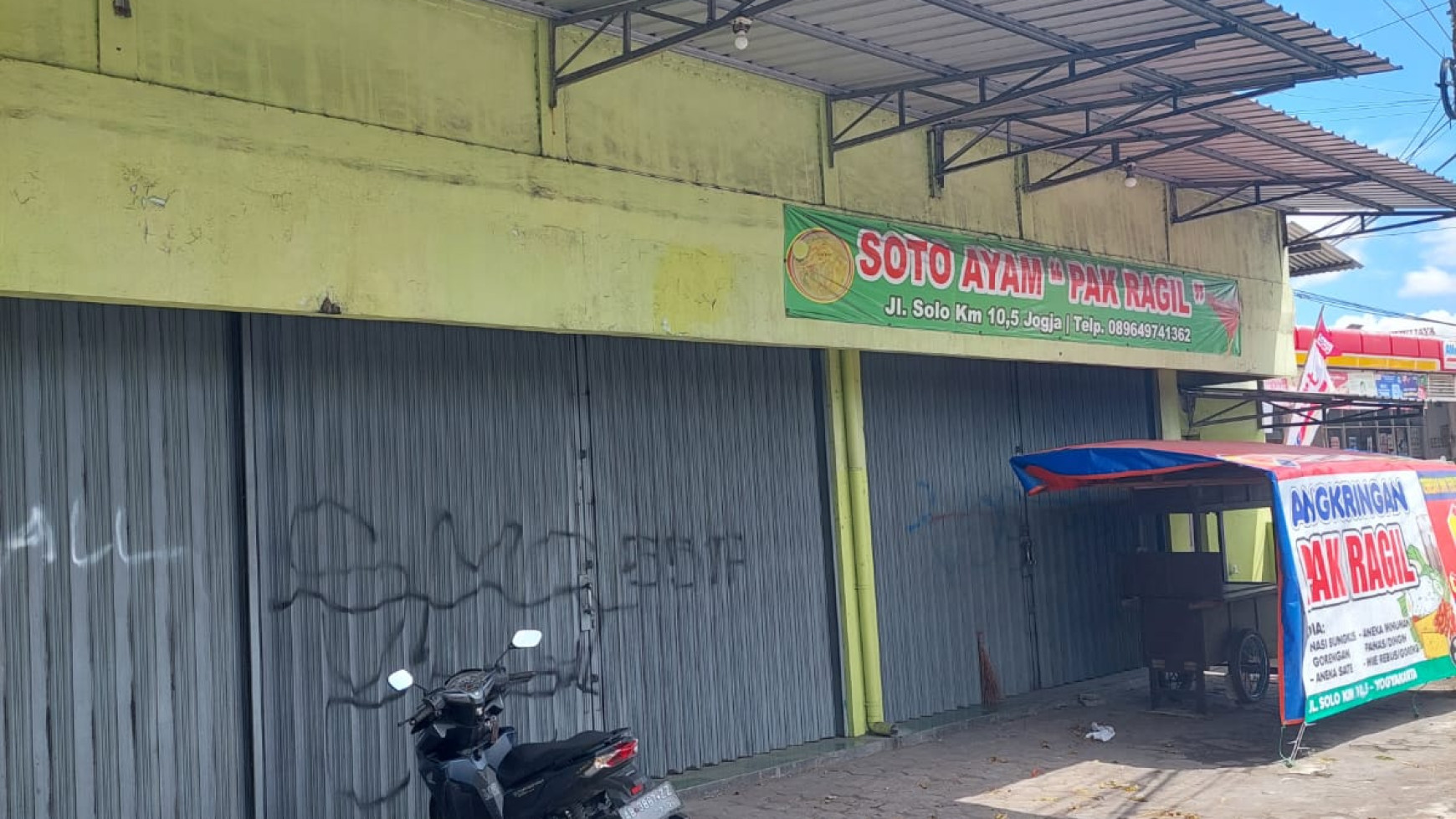 Ruang Usaha Lokasi Strategis Di Jl Raya Jogja - Solo Berbah Sleman