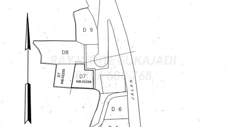 Dijual Kavling di Setiabudi Regency Blok D