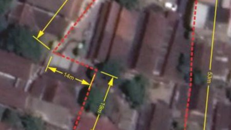 TANAH+BANGUNAN DENGAN KAMAR 22 KAMAR TIDUR, DI JL MENJANGAN, YOGYAKARTA
