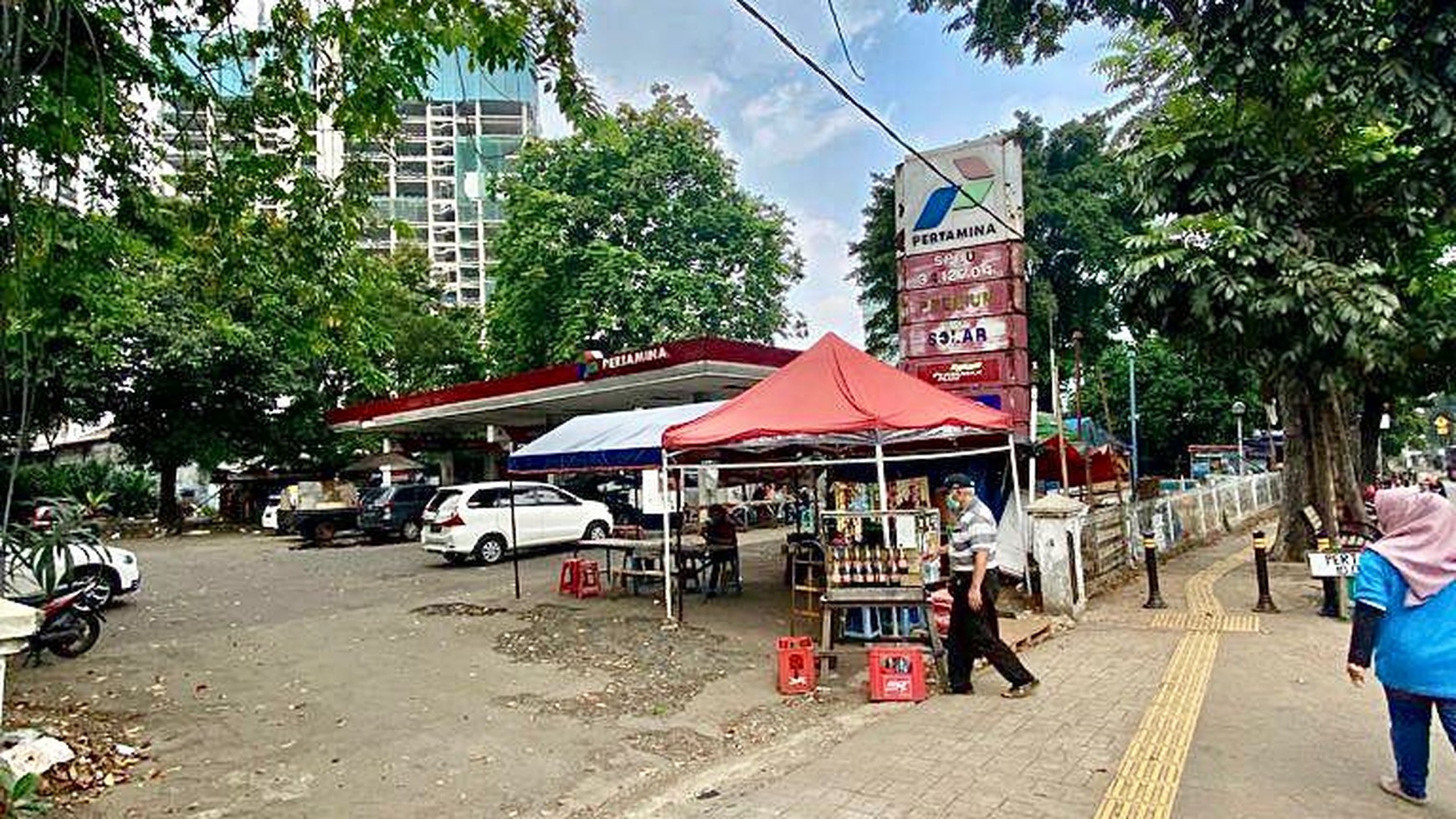 Jual Lahan Bekas Spbu Area Warung Buncit Raya