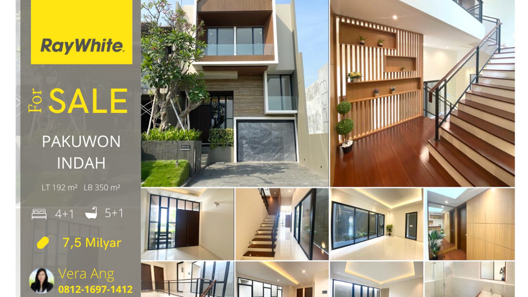 Pakuwon Indah Cluster Villa Bukit Regency Rumah Baru Gress Scandinavian Split Level