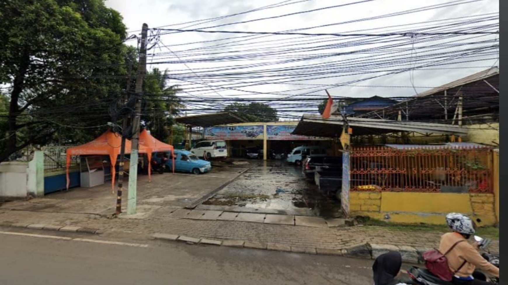 Kavling Komersil Lokasi Strategis Pinggir Jalan Raya Bogor @Pasar Rebo