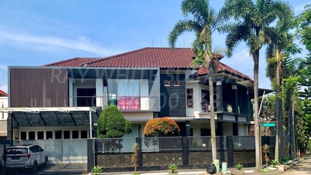 SALE  Rmh tinggal 2 lantai ( minimalis tropis) di komplek Setra Duta